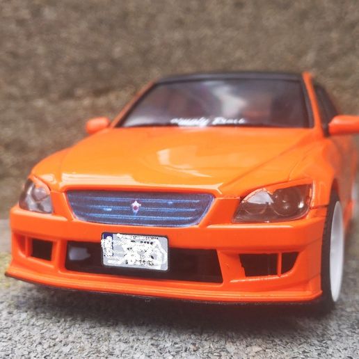 Scheitel Stoßstange 1 24 altezza Lexus is200 Modell Wagen 3D print model - Mito3D