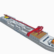 vertibird coast guard rescue mission arduino coastguard helicopter ship mechanical_toys 3d print model - Mito3D