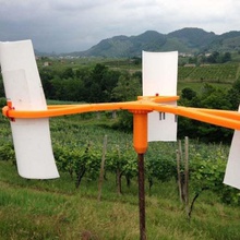 vertikale Achsen-wind-turbine verschiedene engineering wind turbine bei der Gartenarbeit Garten 3d print model - Mito3D