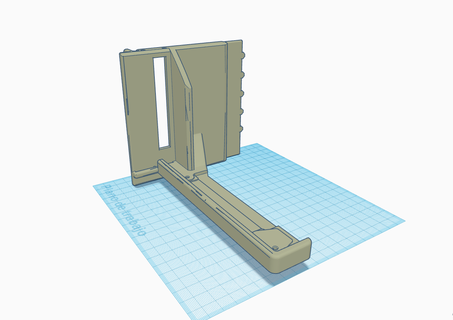 vertical graphic support support graph vertical  3d print model - Mito3D
