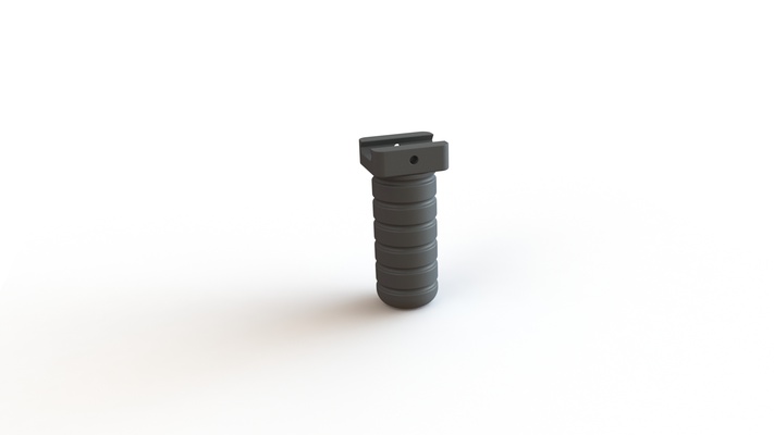 vertical apretón airsoft súper reforzado 3d print model - Mito3D