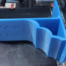 verticale carta roll titolare supporto 3d print model - Mito3D