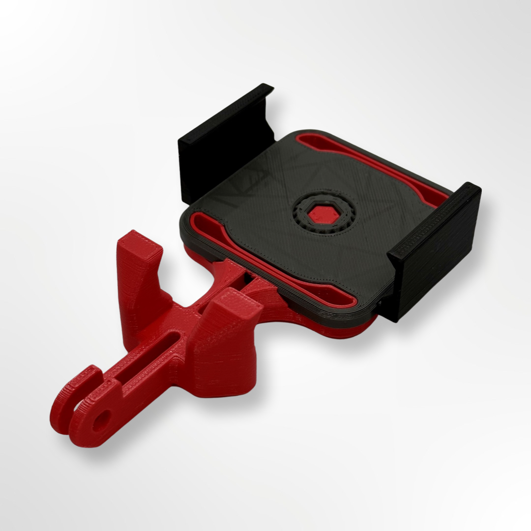 vertical phone ficar pé suporte Iphone Tiktok Câmera vídeo gravação carretéis tutoriais 3D print model - Mito3D