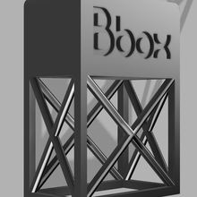 vertical ficar pé bbox miami suporte derramar 3d print model - Mito3D