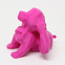 very cavalier low poly puppy art 3d print model - Mito3D