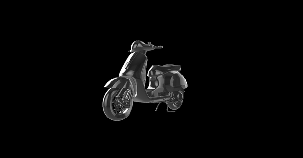 Vespa gts abgestimmt moto Motorrad Motor Fahrrad le la motorrad 3d print model - Mito3D