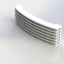 vespa px Nase Kühlergrill tool piaggio 3d print model - Mito3D