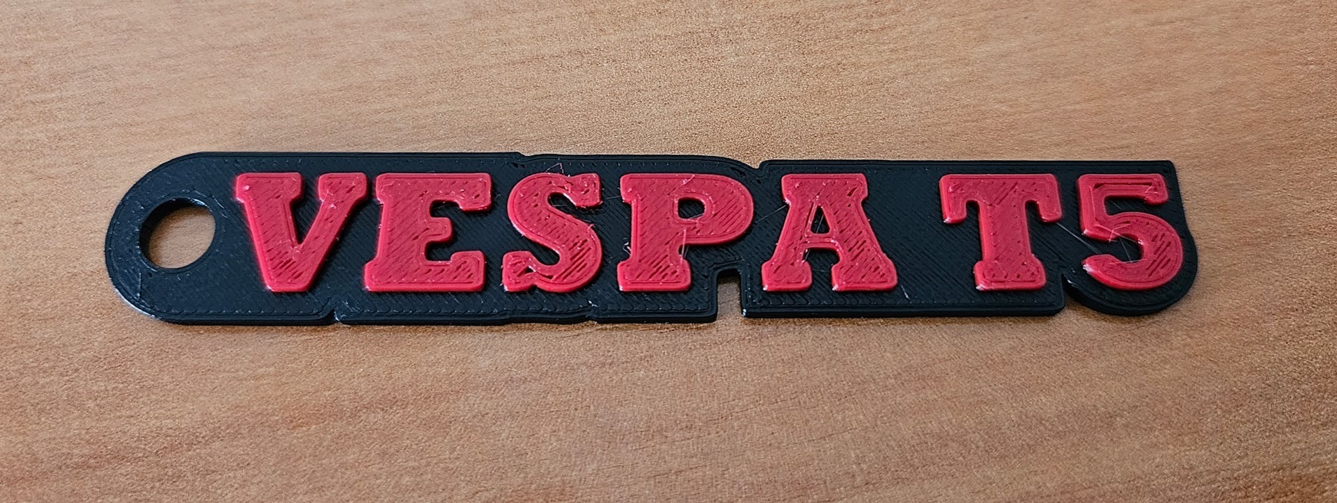 vespa t5 keychain 3D print model - Mito3D