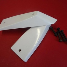 Vespa Utah Treiber Spiegel Anschlüsse Paar piaggio px t5 cosa montieren Halterung Adapter 3d print model - Mito3D