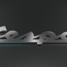 vespa gioco badge il logo veicoli 3d print model - Mito3D