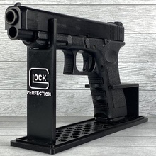 vfc elite force ksc glock 17 18c 34 airsoft gun display stand case 3d print model - Mito3D