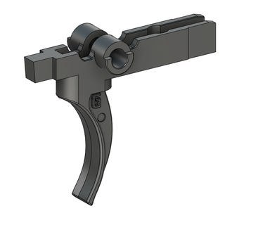 vfc geissele trigger airsoft gbb ar15 3d print model - Mito3D