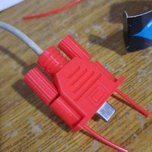 vga connettore USB type c 3d print model - Mito3D