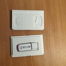 vhs memoria USB caja 3d print model - Mito3D