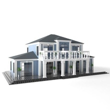 vi lla architecture villa lux classic modern design model 3d print model - Mito3D