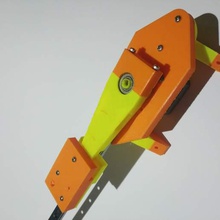 vibration de la machine test outil vibrant shaker nema 17 nema17 rail guidage linéaire 608 roulement 3d print model - Mito3D