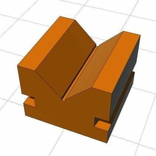 vice block gigue percer presse cnc machine forage guider outils titulaire soutien travail métaux fraisage bois 3d print model - Mito3D