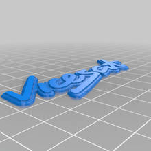 vicesat logo art keychain llavero creatures 3d print model - Mito3D