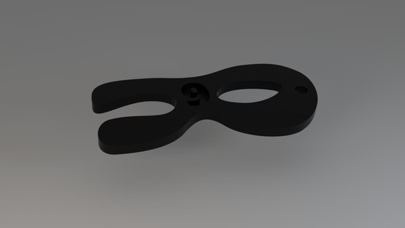 vencedor osimhen mascarar key chain Nápoles maradona chaveiro 3d print model - Mito3D