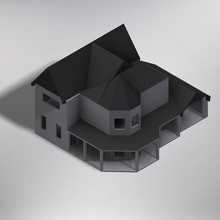 victoriano scale casa arquitectura edificios estructuras 3d print model - Mito3D