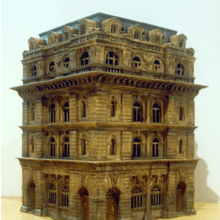 viktorianisch Büro Gebäude 3d print model - Mito3D