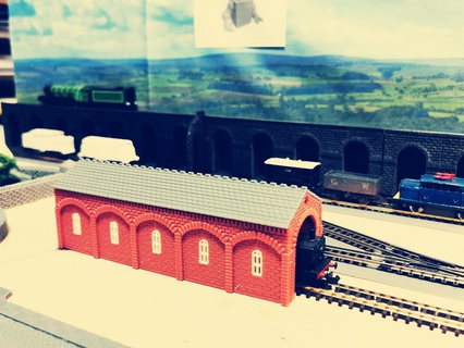 victoriano ferrocarril cobertizo escalable 3d print model - Mito3D