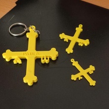victory cross keychain asturias 3d print model - Mito3D