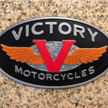 victory motorcycles logo-Zeichen verschiedene 3d print model - Mito3D