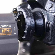 video b4 lente micro cuatro tercios adaptador de montaje gadget m43 3d print model - Mito3D