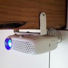 video protector de apoyo casa proyector vídeo configurable el monte paramétricas montaje 3d print model - Mito3D