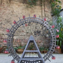 vienna giant wheel riesenrad architecture customizer seetheworld buildings structures 3d print model - Mito3D