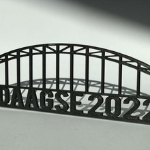 2022 Nijmegen Walbrücke 3d 3d print model - Mito3D
