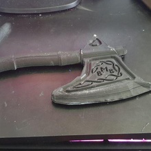 viking balta Yazdır Ragnar suikastçının inanç Valhalla özelleştirilebilir eksen ender3 walhalla Bjorn Ivar silah kavga kuvvetli oyun oyuncak 3d print model - Mito3D