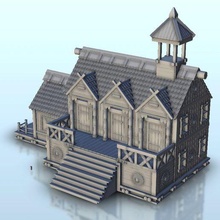 viking quartel saga chamas guerra parafuso açao medieval sigmar martelo arquitetura escandinavo miniaturas construção cenário jogo figuras jogos terra 3d print model - Mito3D