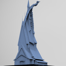 viking big house 10 3d print model - Mito3D