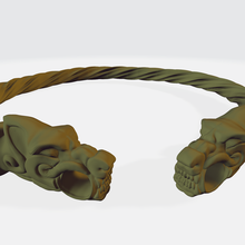 viking bracelet bijoux 3d print model - Mito3D
