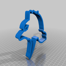 viking cookie cutter home kitchen dining 3d print model - Mito3D