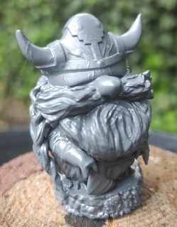 viking dwarf viking dwarf gnome keychain garden gnome 3d  3d print model - Mito3D