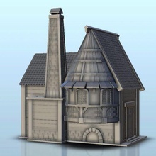 viking fundição saga chamas guerra parafuso açao medieval sigmar martelo arquitetura escandinavo miniaturas construção cenário jogo figuras jogos terra 3d print model - Mito3D