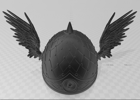 viking capacete Oktoberfest asterisco medieval 3d print model - Mito3D