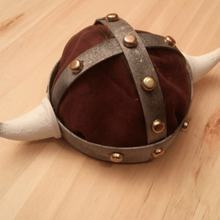 viking boynuzlu miğferi moda kask boynuz kostüm 3d print model - Mito3D