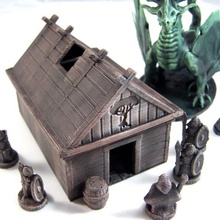 viking maison l'architecture 3d print model - Mito3D