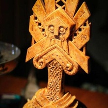 viking idole art celtique dieux vikings 3d print model - Mito3D