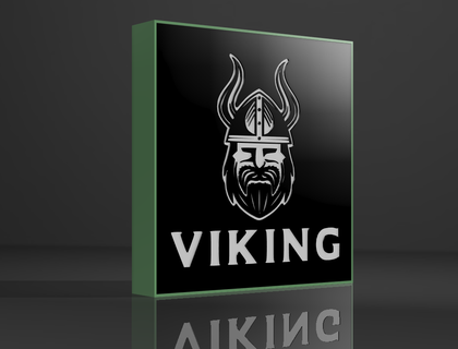 viking lampe viking norrois barbare viking casque viking bouclier guerrier 3d print model - Mito3D