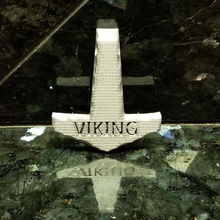 viking mjolnir jóias nações asatru os nórdicos thor o martelo 3d print model - Mito3D
