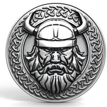 viking pendant 13 jewelry medieval warrior 3d print model - Mito3D