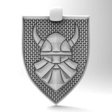 viking ciondolo 7 gioielli keychain portachiavi medievale fantasia il celtic 3d print model - Mito3D