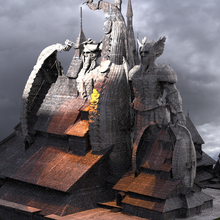 viking town halls 3d print model - Mito3D