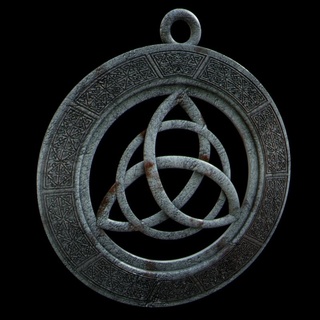 viking triquetra pendant 3d print model jewelry nordic 3d print model - Mito3D