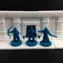 viking warband part 1 18mm scale game 3d print model - Mito3D